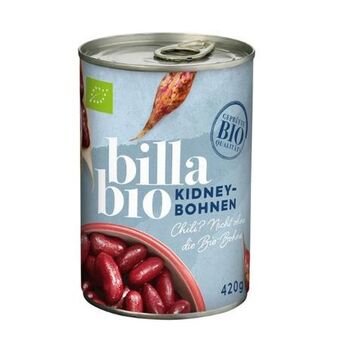 Billa Bio kidney bohnen Angebot