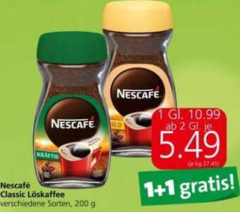 Eurospar Classic löskaffee Angebot