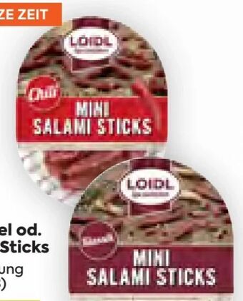 Billa Mini salami sticks Angebot