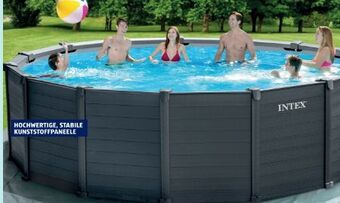 Hofer Graphite panel pool Angebot