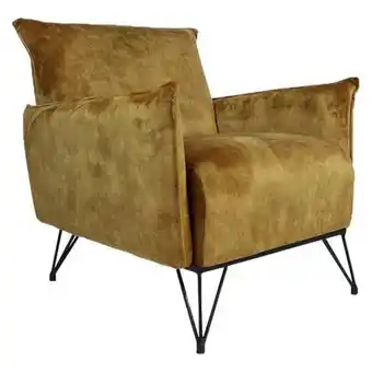 XXXLutz Sessel in samt dunkelgelb Angebot