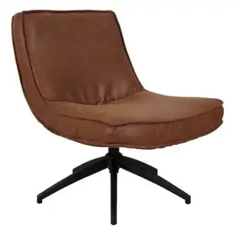 XXXLutz Sessel in kombination echtleder/stoff cognac Angebot