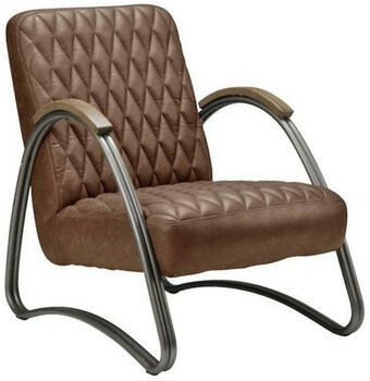 XXXLutz Sessel in kombination echtleder/stoff cognac Angebot
