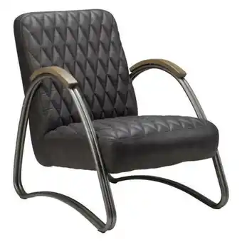 XXXLutz Sessel in kombination echtleder/stoff anthrazit Angebot