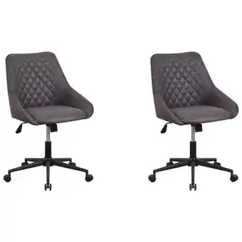 XXXLutz Drehstuhl in mikrofaser anthrazit Angebot