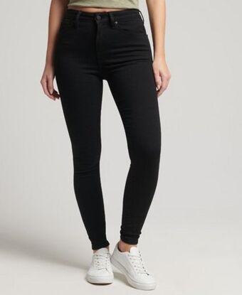 Superdry Organic cotton studios high rise skinny jeans Angebot
