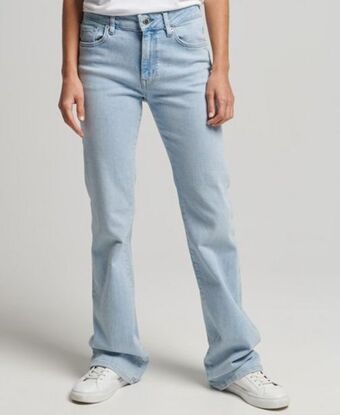 Superdry Mid rise slim flare jeans Angebot