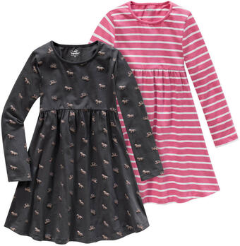 Ernsting's family 2 mädchen kleider in verschiedenen dessins Angebot