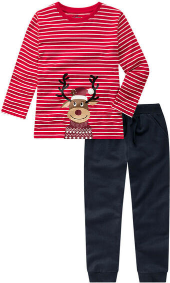 Ernsting's family Jungen langarmshirt und jogginghose im set Angebot