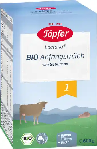 dm Töpfer lactana bio anfangsmilch 1 Angebot