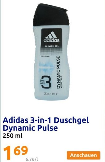 Action Adidas 3-in-1 Duschgel Dynamic Pulse 250 ml Angebot
