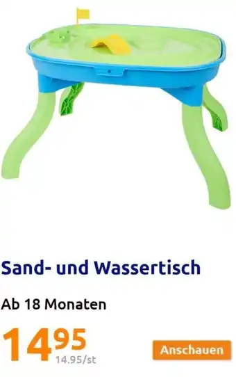 Action Sand- und Wassertisch Ab 18 Monaten Angebot