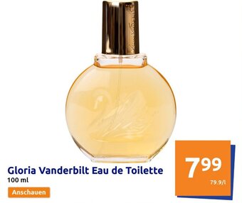 Action Gloria Vanderbilt Eau de Toilette 100ml Angebot