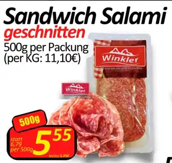 Sandwich Salami 500g
