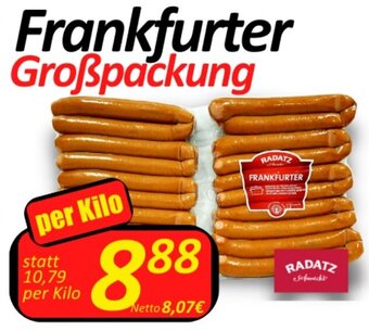 Wurstico Frankfurter Angebot