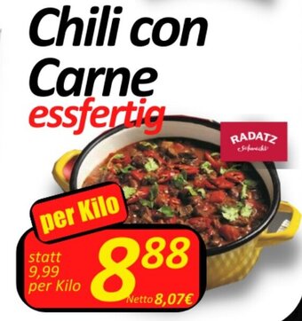 Wurstico Chili con Carne Angebot