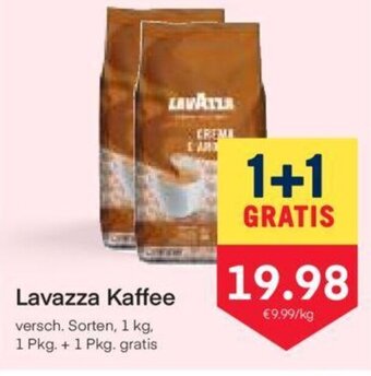 MPreis Lavazza Kaffee 1kg Angebot