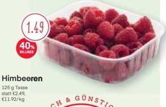 MPreis Himbeeren 125g Angebot