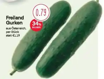 MPreis Freiland Gurken 0.79 Angebot