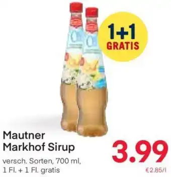 MPreis Mautner Markhof Sirup 700ml Angebot