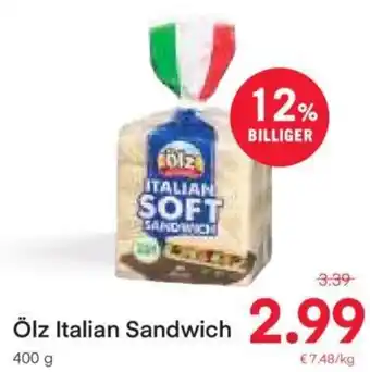 MPreis Ölz Italian Sandwich 400g Angebot