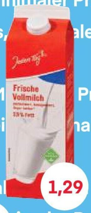 MPreis Frische Vollmilch Angebot