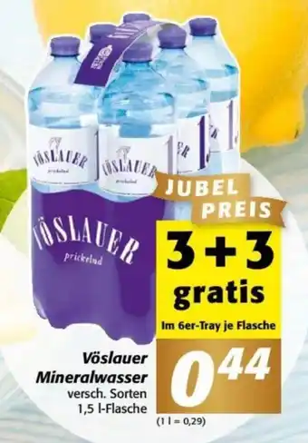 Nah&Frisch Mineralwasser 1.5l Angebot