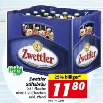 Nah&Frisch Zwettler Stiftsbräu Angebot