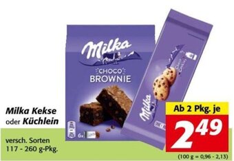 Nah&Frisch Milka Kekse oder Küchlein Angebot