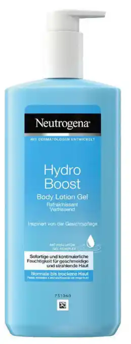 dm Neutrogna Hdydro Boost Body Lotion 400ml Angebot