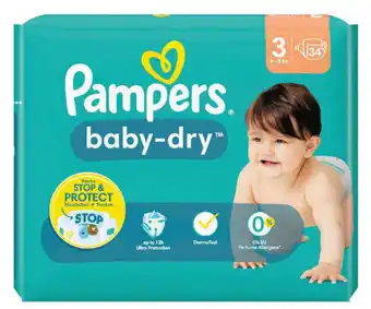dm Pampers baby-dry Windeln oder Pants 15-34 Stk., sort. Angebot