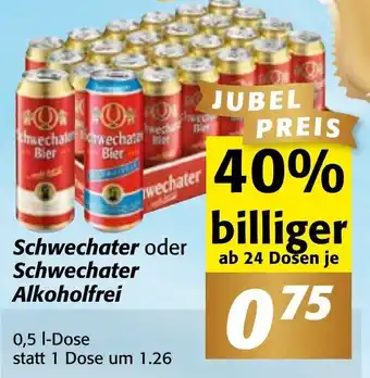 Strasser Markt Schwechater oder Schwechater Alkoholfrei Angebot