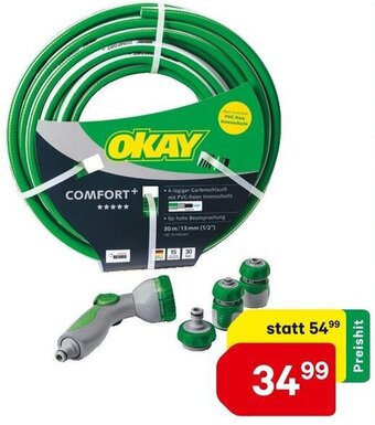 BayWa OKAY Gartenschlauch mit Armatur Angebot