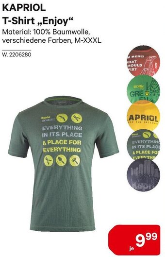BayWa KAPRIOL T-Shirt ,,Enjoy" Angebot