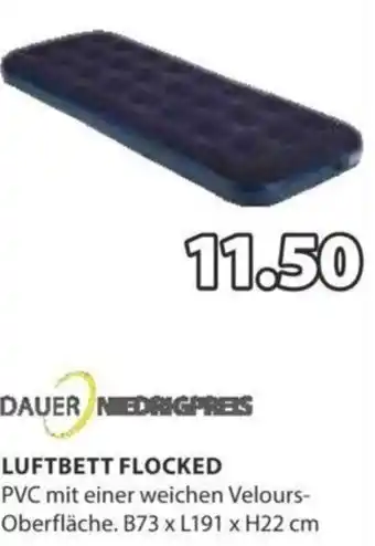 JYSK LUFTBETT FLOCKED PV Angebot