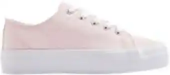 Deichmann Leinen sneaker in rosa Angebot