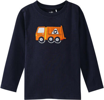 Ernsting's family Kinder langarmshirt mit fahrzeug-applikation Angebot