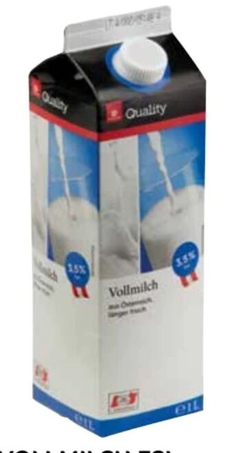 Transgourmet Vollmilch Angebot