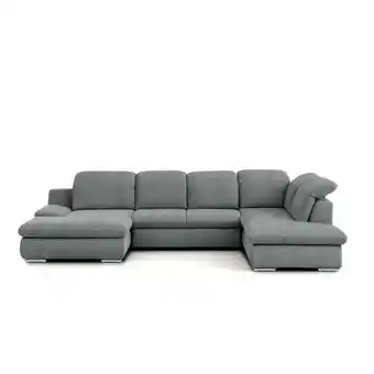 XXXLutz Wohnlandschaft in chenille dunkelgrau Angebot