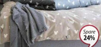 JYSK BETTWÄSCHE MICKEY 100% Baumwolle. 140x200 cm Angebot
