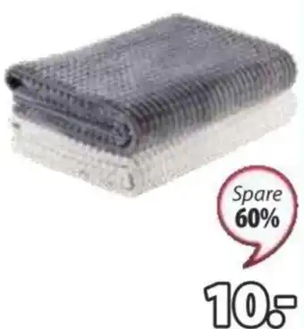 JYSK HAGTORN Fleecedecke: Waschbar bei 30°C. 140x200 cm Angebot