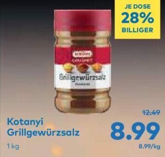 T&G Kotanyi Grillgewürzsalz 1kg Angebot