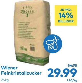 T&G Wiener Feinkristallzucker 25kg Angebot