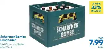 T&G Schartner Bombe Limonaden 20x0.51, versch. Sorten, exkl. Pfand Angebot