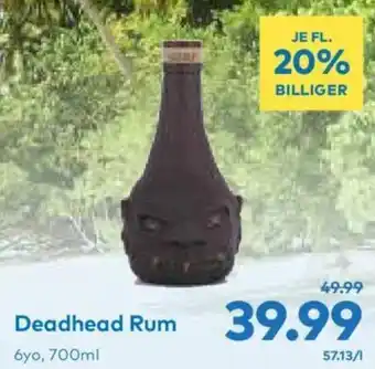T&G Deadhead Rum byo, 700ml Angebot