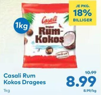 T&G Casali Rum Kokos Dragees 1kg Angebot