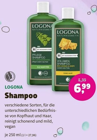 Denn's Biomarkt LOGONA Shampoo 250 ml Angebot