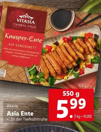 Lidl Asia Ente 550g Angebot
