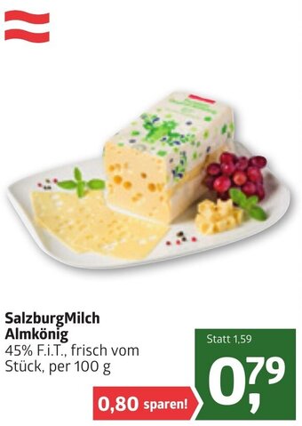 ADEG SalzburgMilch Almkönig 100 g. Angebot