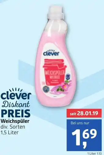 ADEG Weichspüler 1.5 Liter Angebot